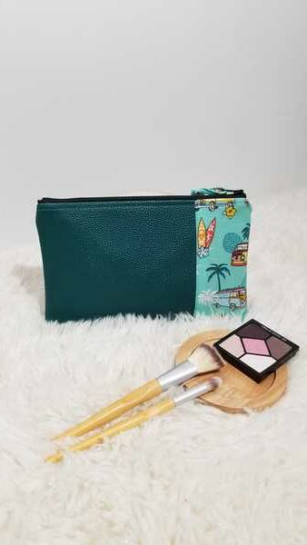 Pochette de rangement, modèle Mangareva Berlingotte Créations-accessoires